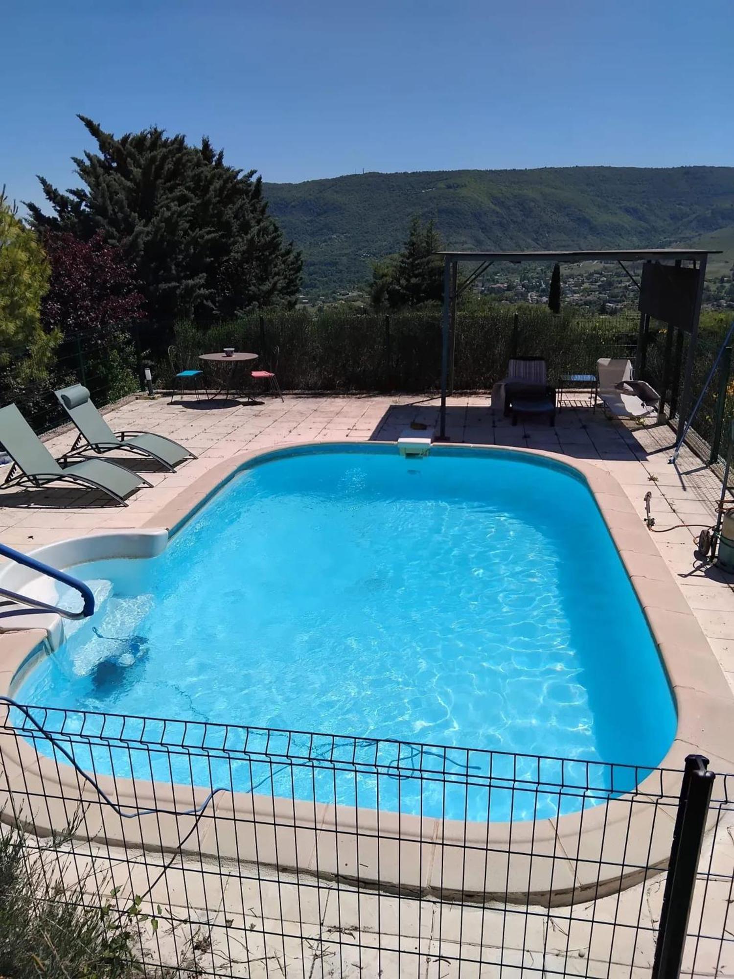 Maison Paisible A Veyras Avec Piscine Privee Et Vue Montagne المظهر الخارجي الصورة